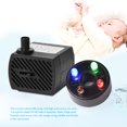 thumbnail image 1 of Water Pump Ultra Quiet Submersible Water Pump With LED Light Fish Pond Aquarium Tank Fountain US Plug, 1 of 8