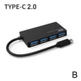 thumbnail image 3 of 4-Port USB 3.0 Hub with Type-C Connection for Laptop and Computer Expansion, High-Speed, 3 of 8