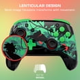 thumbnail image 4 of Turtle Beach® Rematch™ Wireless Controller: Donkey Kong™ - Nintendo Switch™, Nintendo Switch™ Lite, & Nintendo Switch™ - OLED Model, Nintendo Switch™ 2, Lenticular, Rechargeable Battery, 4 of 19