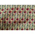 thumbnail image 4 of oneOone Cotton Poplin Fabric Leaves & Floral Block Print Sewing Fabric BTY 56 Inch Wide, 4 of 5