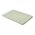 thumbnail image 1 of Memory Foam Bath Mat Set Soft Absorbent Non Washable Bathroom Rug Toilet Mat for Universal Comfort, 1 of 6