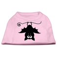 thumbnail image 1 of Batsy la Chauve-Souris Sérigraphie Chien Chemise Rose Clair Sm (10), 1 of 1