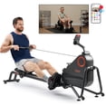 thumbnail image 1 of Sunny Health & Fitness Smart Silent Magnetic Rowing Machine with Aluminum Dual Slide Rail – Magnetic Resistance Rower Designed for Low-Impact Full-Body Workouts and Users up to 300 LB - SF-RW523021, 1 of 6