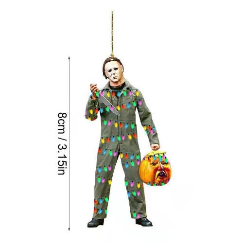 WUWULE Halloween Christmas Horror Ornament Tree Decorations Nightmare Pendant Hangings