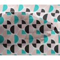 thumbnail image 4 of oneOone Viscose Chiffon Fabric Circle Geometric Decor Fabric Printed BTY 42 Inch Wide, 4 of 4