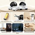thumbnail image 5 of Dual Lens Wireless WiFi Pet Camera Split Screen Night Vision Indoor Pet, 5 of 5