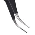 thumbnail image 1 of ESD15 Safe Anti Static Stainless Steel Curved Nose Tweezers Maintenance Repair Set for Electronics, 1 of 6