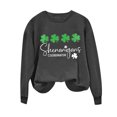 thumbnail image 4 of Saint Patrick Shirt Chandail à Col Rond pour Femmes Imprimé Fête de la Saint-Patrick à Manches Longues Fête de la Saint-Patrick Shirt, 4 of 4