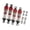 Rouge, variante sur Xuanheng Trousse d'Amortisseur d'Huile en Métal 66/72 mm pour 14210 14209 1/14 Accessoires de Voiture RC Rouge