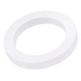 thumbnail image 1 of Unique Bargains Rondelle Plate en Caoutchouc de Silicone DN40 1-1/2 Pieds Connecteur Rapide Joint Blanc, 1 of 5