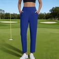 thumbnail image 4 of Pantalon de Golf pour Femmes Extensible Respirant Décontracté Couleur Unie Pantalon Court 1 Pce, 4 of 9