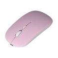thumbnail image 1 of Computer Mouse Wireless, 2.4G Cordless Mouse Mute Rechargeable Three-Level DPI Adjustable Portable Dual-Mode  for Computer for Laptop Black,White,Pink,Yellow,Green,Purple,Cyan, 1 of 7