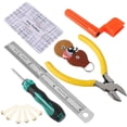 thumbnail image 3 of Guitar Repairing Tool Kit Electric Acoustic Guitar Ukulele Repairing Maintenance Cleaning Tool Accessories Kit, 3 of 6