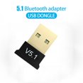 thumbnail image 1 of MesaSe V5.1 Wireless USB Bluetooth 5.1 Adapter Aux Transmitter Music Receiver Adapter for PC Laptop, 1 of 7