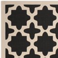 thumbnail image 2 of Safavieh Courtyard Black Indoor Outdoor Rug - Square 7'10", 2 of 4