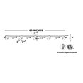 thumbnail image 4 of Direct-Lighting LED 5FT 5 Light Track Lighting Kit Black 3K GU10 LED Bulbs Included D368-55-LED-BK, 4 of 4
