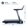 thumbnail image 2 of Echelon Stride-6s Auto-Fold Treadmill with 10” class HD Touchscreen & 12 Incline Levels, 2 of 12