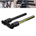 thumbnail image 2 of kurtrusly Folding Handlebar Racing Bicycle Scooter Flat Handle Bar Part 560mm Yellow, 2 of 9