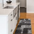 thumbnail image 1 of BY COCOON 2'x5' Runner Rug| Kitchen Rug Washable Rug Hallway Runner Runners Rugs for Hallway Non Slip (57 cm x 150 cm Grey Rug), 1 of 8