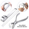 thumbnail image 1 of Becaristey Bracelet Bend Machine Bangle Reusable Bender Jewellery Bending Bar Tool Plier Bender M Strip, 1 of 6
