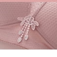 thumbnail image 4 of Womens Bras Comfortable Pullover Bra Feature V-Neck Soft Bra Style W-1785 Red XXL, 4 of 7