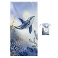 thumbnail image 1 of CSChome Serviette Design Boucle Cachée Serviette de Bain Portable pour Enfants Fibre Superfine Dessin Animé, 1 of 7