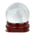 thumbnail image 2 of RYRDWP Chaud! Boule de Quartz Naturel 30 mm Boule de Guérison Sphère et Support, 2 of 3