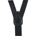 thumbnail image 3 of CTM®  Coated Leather Button-End 1 Inch Suspenders (Men's), 3 of 3