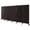 Brown, variant on Costway 6-Panel Folding Room Divider 6FT Rolling Privacy Screen with Lockable Wheels Black