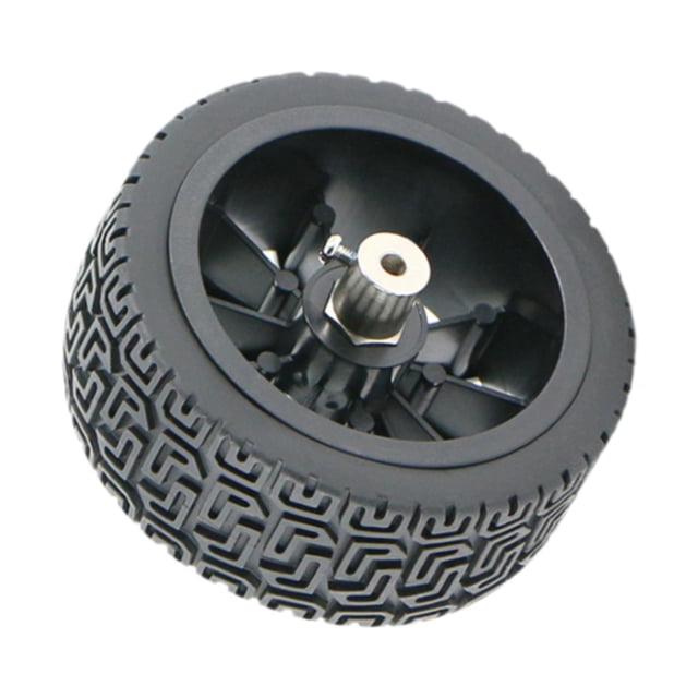 lionlar Toy Car Tire Accessories Easy to Install Sturdy Spare Part Rubber Wheel Tire 4mm coupling