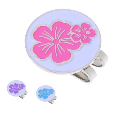 jinwen 3pcs Golf Ball Markers Clip Ball Markers Golf Hat Clip Ball Markers