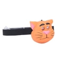thumbnail image 3 of Kids Headlamp Cat Shape 2 Lighting Modes Lightweight Portable Battery Power Supply Plastic Headlight for Camping, 3 of 9