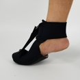 thumbnail image 3 of Plantar Fasciitis Night Splint Foot Drop Support Brace Stretch Belt M-Black, 3 of 8