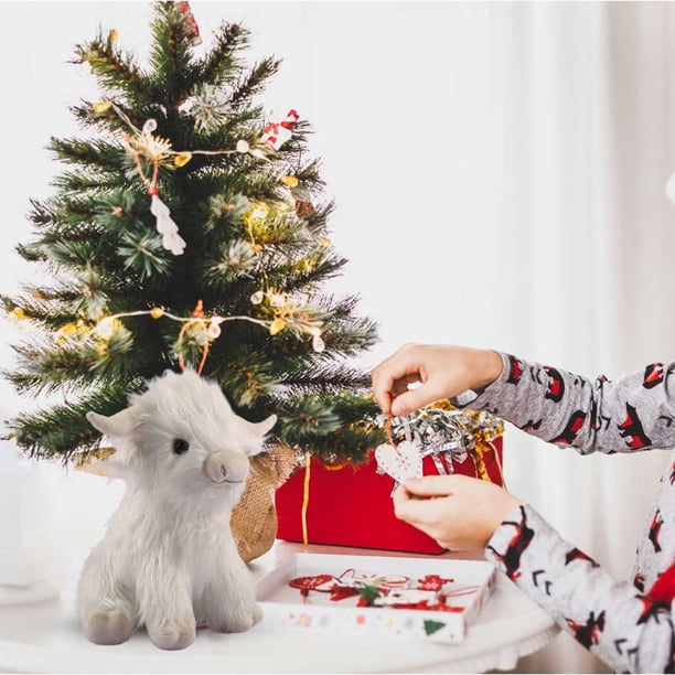 Peluche Animal de Ferme Mignon Cochon Agneau Vache des Highlands Jouets en Peluche Doux Moelleux Poupées à Câliner pour Enfants et Adultes – acheter les meilleurs produits dans la boutique en ligne