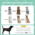 thumbnail image 4 of PawHut Lit pour Animal Surélevé et Rafraîchissant, Lit de Camp pour Chien Surélevé Portable avec Auvent, Gris, 4 of 9