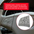 thumbnail image 3 of Boutons de Commande de Volant Interrupteur de Remplacement pour Mercedes Benz W164 W245 W251 ML GL B R Class, 3 of 7