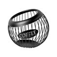 thumbnail image 4 of Coffee Pod Holder Multifunctional Snack Candy Container for Office Kitchen black, 4 of 9