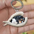 thumbnail image 2 of Yeacher Independent Station Cross-border UV Printing Keychain Car Key Pendant Acrylic Creative Cute Dog Animal, 2 of 6