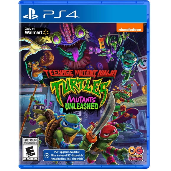 Teenage Mutant Ninja Turtles: Mutants Unleashed! (PS4) Wal-Mart Exclusive