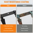 thumbnail image 3 of 48 Inch Steel Bucket Tooth Bar, Fits 1/2" or Less Cutting Edges, No Drilling for Tractor Loader Bucket, 3 of 8