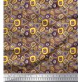 thumbnail image 1 of Soimoi Cotton Cambric Fabric Geometric Small Print Sewing Fabric Yard 42 Inch Wide, 1 of 3