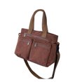 thumbnail image 1 of Maytalsory Large Capacity Handbag For Women Daily Good Gift Items Corduroy Handbag Coffee color, 1 of 6