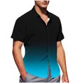 thumbnail image 1 of Pisexur Shirts for Man T Hommes Mode Décontractée Col Rabattu Imprimé Manches Courtes Chemise Blouse Bleu Ciel, L Chemises de Golf Hommes & Chemises Hommes, 1 of 7