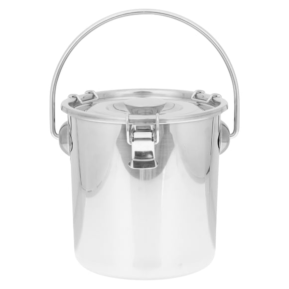 Miangastore Water Barrel Stainless Steel for Camping 1Pack 6.7x6.7x6.7in