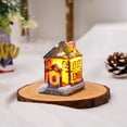 thumbnail image 2 of PENGXIANG Christmas Village LED Lighted Christmas Village Houses with Figurines  Christmas Village Collection Indoor Room Decor - Collectible Buildings, 2 of 14