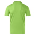 thumbnail image 2 of CFLVAEK Women's Business Shirts 3 Button Short Sleeve Summer Tops Dressy Work Collared Formal Tee, 2 of 4