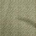 thumbnail image 1 of oneOone Polyester Spandex Olive Green Fabric Florals Fabric For Sewing Printed Craft Fabric By The Yard 56 Inch Wide, 1 of 4