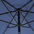 thumbnail image 2 of Sun-Ray 9' Round Solar Lighted Umbrella - Navy, 2 of 4