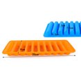 thumbnail image 2 of Heart shape silicone waffle baking mould 5 cavity pancake muffin tin DIY homemade baking decoration tool, red, 2 of 6
