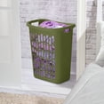 thumbnail image 4 of Sterilite Rectangular Open Hamper, Green, 4 of 6
